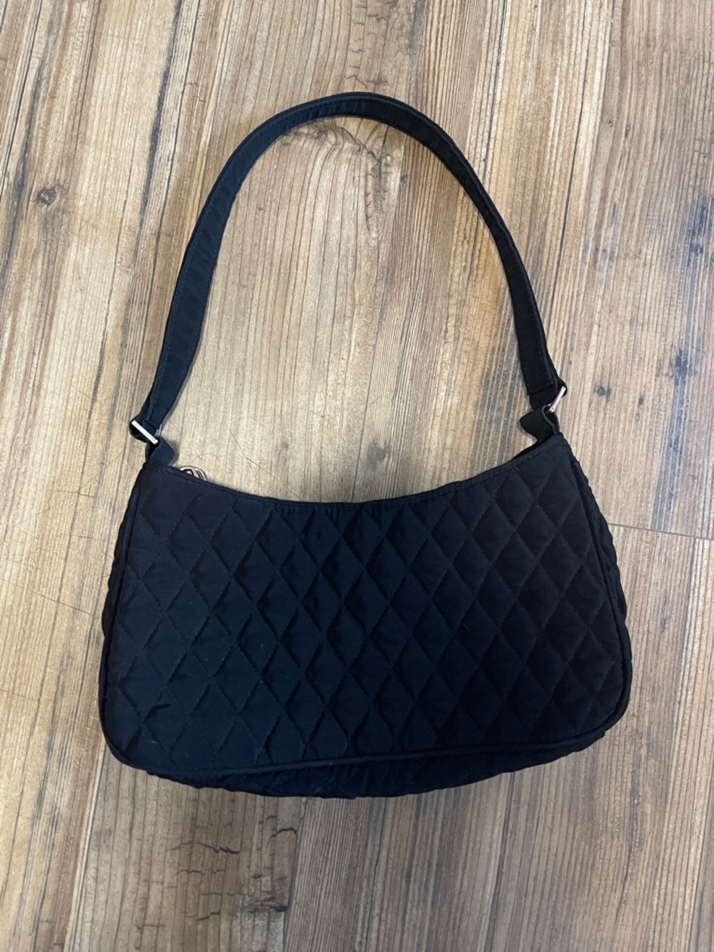 Vera Bradley Black Quilted Shoulder Bag